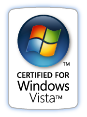 Certified for Windows Vista logo